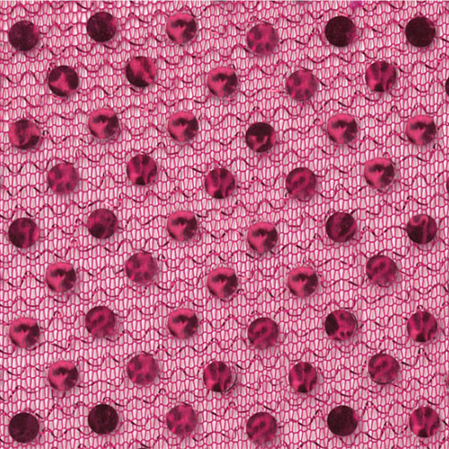 99700 Sullivans 3mm Sequin Fabric - 112cm Wide - Cerise