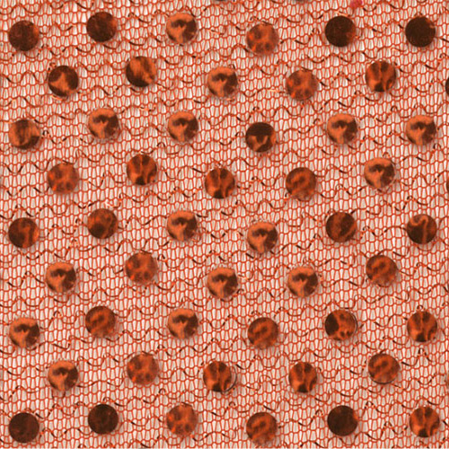 99701 Sullivans 3mm Sequin Fabric - 112cm Wide - Orange
