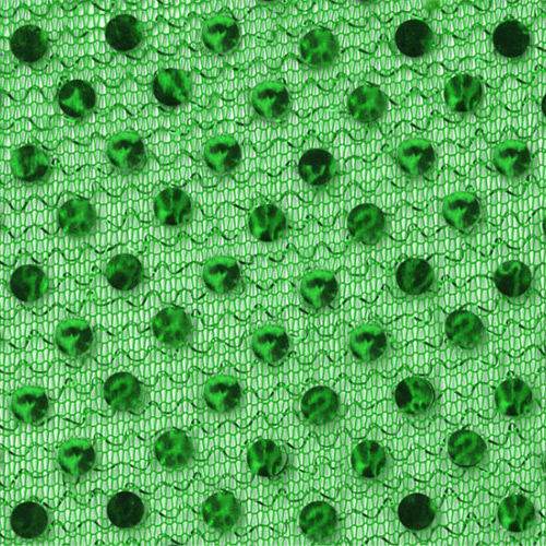 99705 Sullivans 3mm Sequin Fabric - 112cm Wide - Emerald