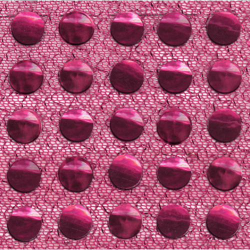 99712 Sullivans 6mm Sequin Fabric - 112cm Wide - Cerise