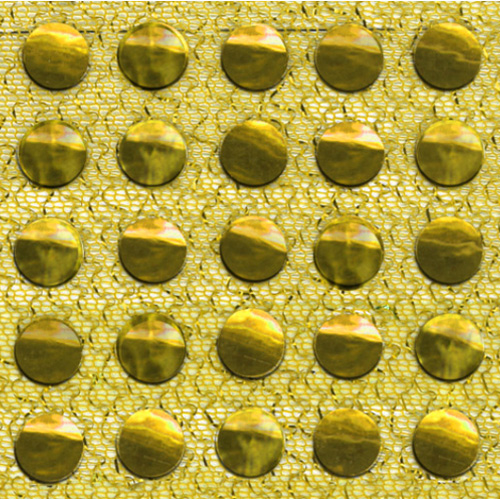 99720 Sullivans 6mm Sequin Fabric - 112cm Wide - Gold