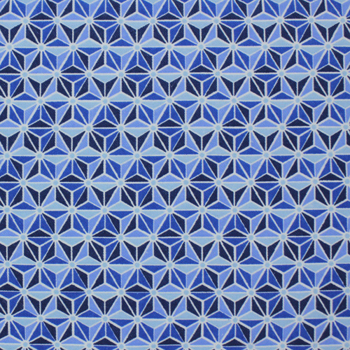 99764 Sullivans Flannelette Fabric - 108cm Wide - 3d Pattern Featuring Shades Of Blue