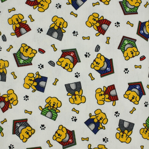 99807 Sullivans Flannelette Fabric - 108cm Wide - Dog And Kennels