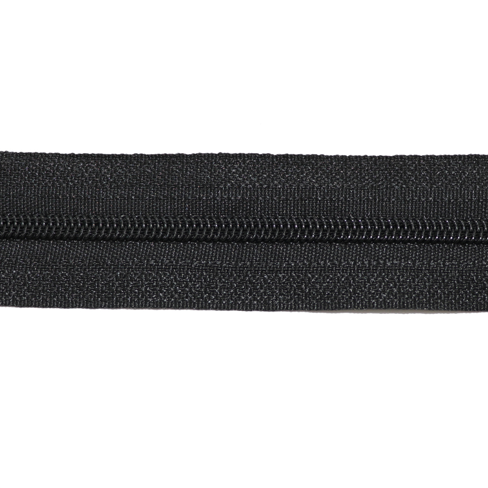 Zip Continuous Size 3mm Black : Sullivans International