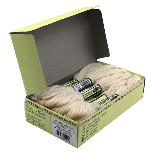 00003 Sullivans 8m Tapestry Wool - White	