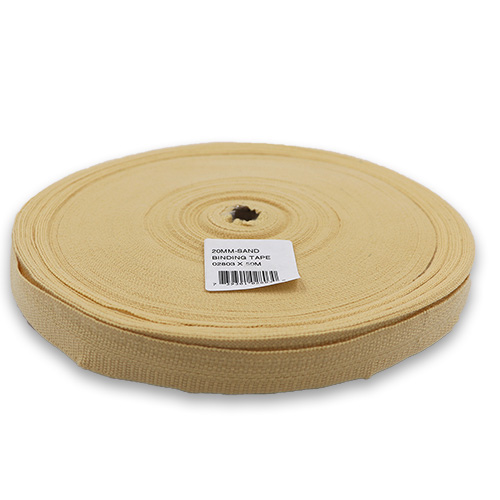 02803 Sullivans 20mm Polyster Binding Tape - Sand	
