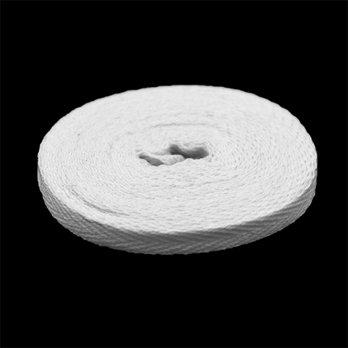 10007 Sullivans 6mm Cotton Tape - White - 5m 