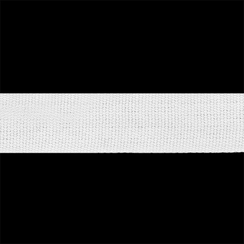10017 Sullivans 25mm Cotton Tape - White - 5m 	