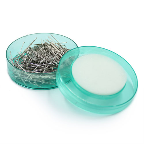 10019 Sullivans 29mm Dressmaker Pins In Foam Top Case	