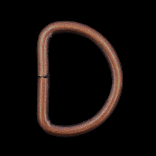 10039 Sullivans D Ring - 20mm - Bronze - 20pcs	