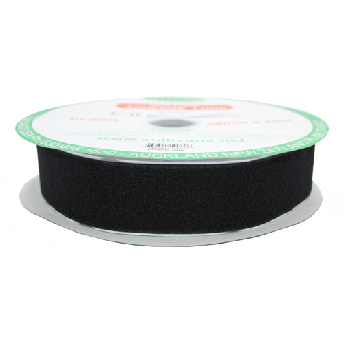 10060 Sullivans Stick On Loop Tape - 50mm - Black	