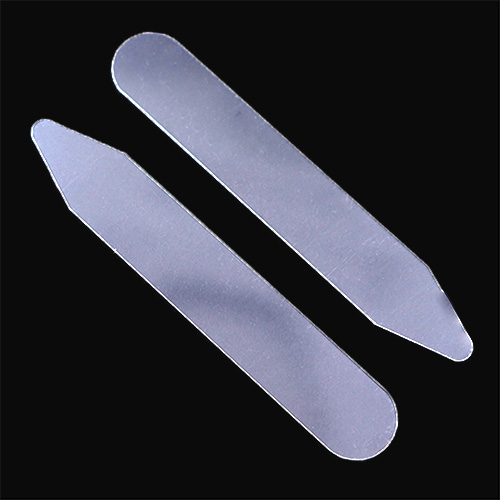 10070 Sullivans Plastic Collar Stays - Clear	