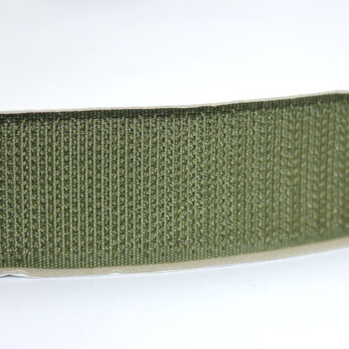 10072 Sullivans Sew On Hook Tape - 25mm - Army Green