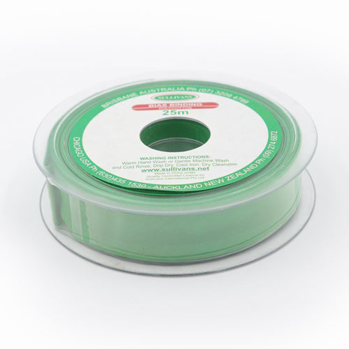 10159 Sullivans 25mm Poly-cotton Bias Binding - Emerald	