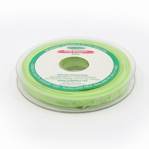 10254 Sullivans 12mm Poly-cotton Bias Binding - Apple	