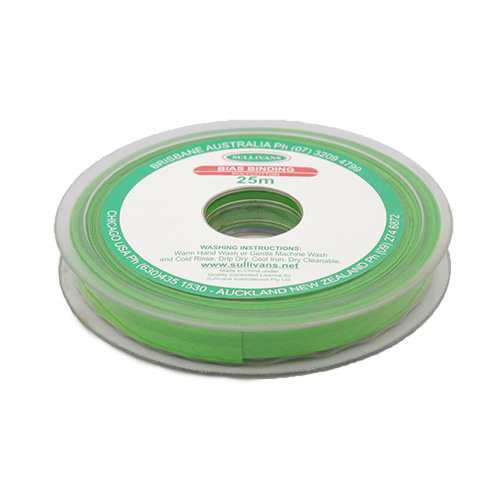 10256 Sullivans 12mm Poly-cotton Bias Binding - Emerald	