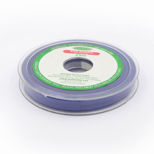 10262 Sullivans 12mm Poly-cotton Bias Binding - Royal Blue	