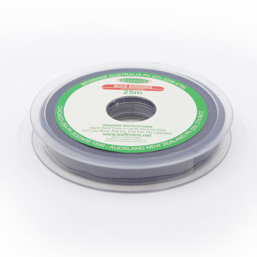 10263 Sullivans 12mm Poly-cotton Bias Binding - Navy