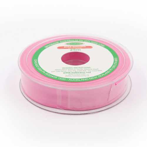 10282 Sullivans 25mm Poly-cotton Bias Binding - Coral