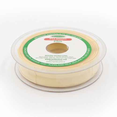 10288 Sullivans 25mm Poly-cotton Bias Binding - Beige	