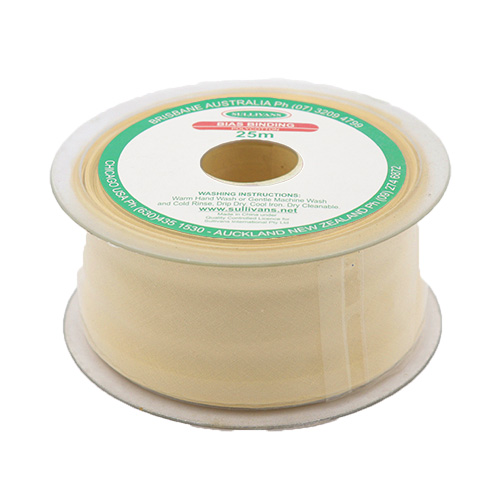 10312 Sullivans 50mm Poly-cotton Bias Binding - Beige	