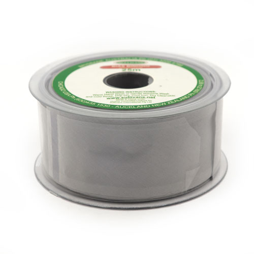 10390 Sullivans 50mm Poly-cotton Bias Binding - Grey	