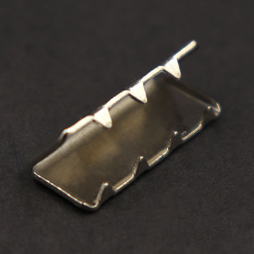 10422 Sullivans Belt End - 20mm - Silver	