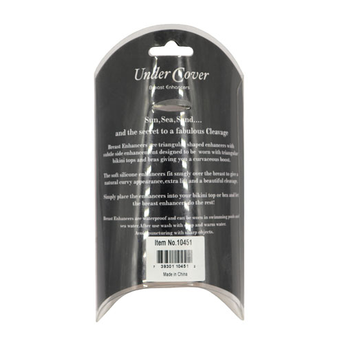 10451 Under Cover Breast Enhancer - Beige - Size C 	