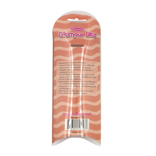 10458 Sullivans Glamour Bitz Cleavage Enhancer - Beige - Regular	