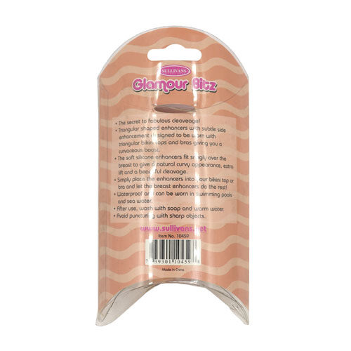 10459 Sullivans Glamour Bitz Cleavage Enhancer - Beige - Extra	