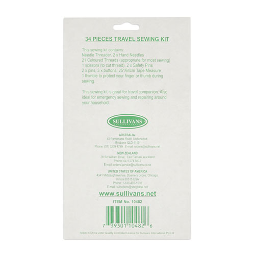 10482 Sullivans Travel Sewing Kit	