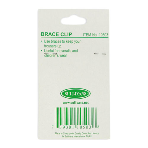 10503 Sullivans 20mm Brace Clip - Gold
