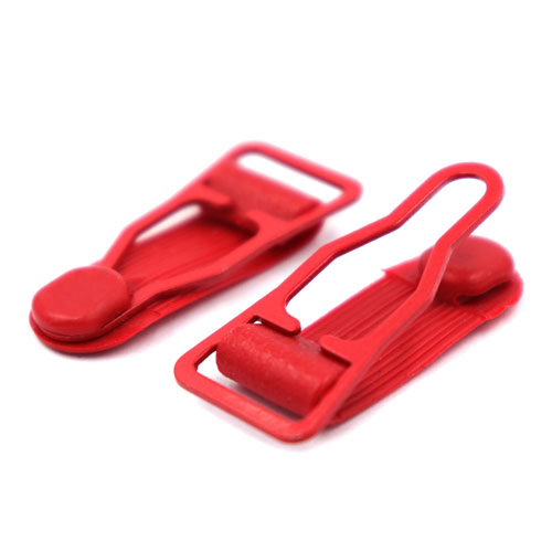 10579 Sullivans 12mm Hosiery Suspenders - Red