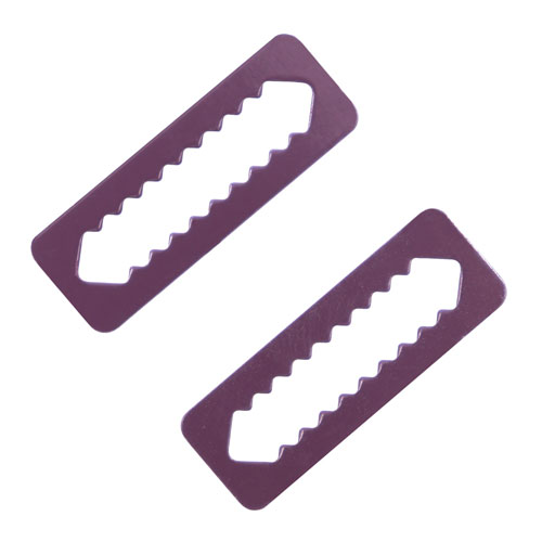 10583 Sullivans 20mm Bra Strap Adjuster Slide - Aubergine