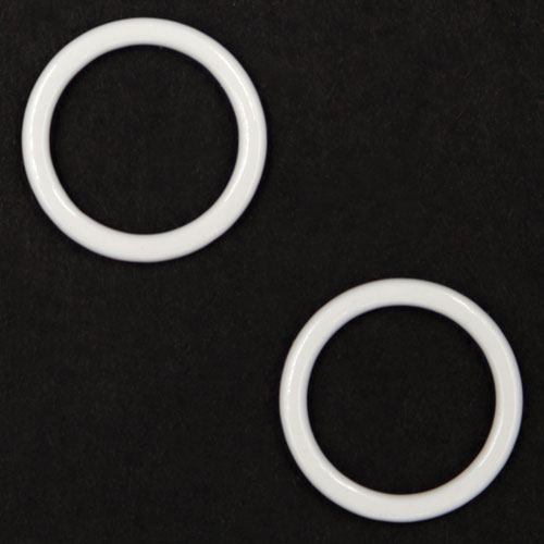 10591 Sullivans 10mm Lingerie Ring - White