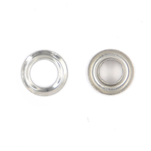 10622 Sullivans 4mm Eyelets - 25 Washers - Silver