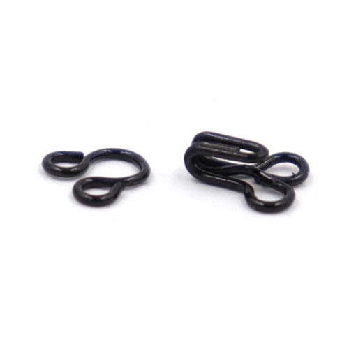 10629 Sullivans Hook & Eyes - Size 1 - Black