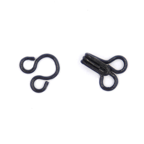 10629 Sullivans Hook & Eyes - Size 1 - Black