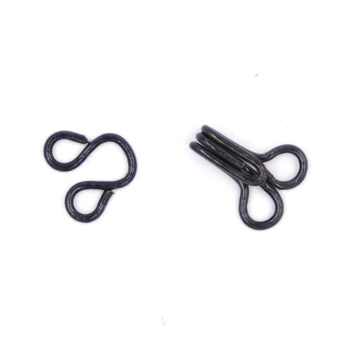 10631 Sullivans Hook & Eyes - Size 2 - Black
