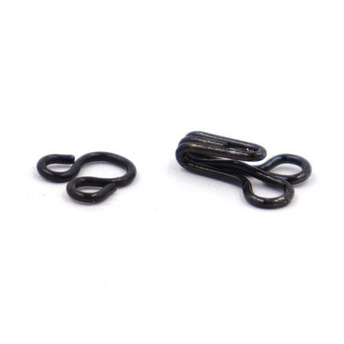 10633 Sullivans Hook & Eyes - Size 3 - Black