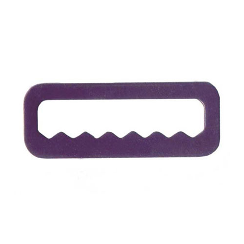 10641 Sullivans 18mm Bra Strap Adjuster Slide - Aubergine