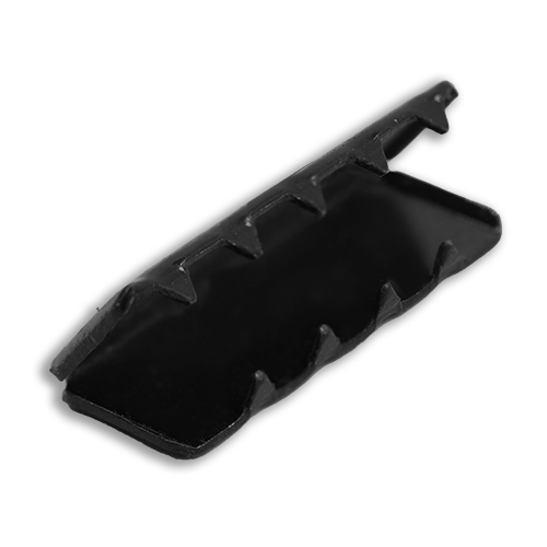 10682 Sullivans Belt End - 25mm - Black