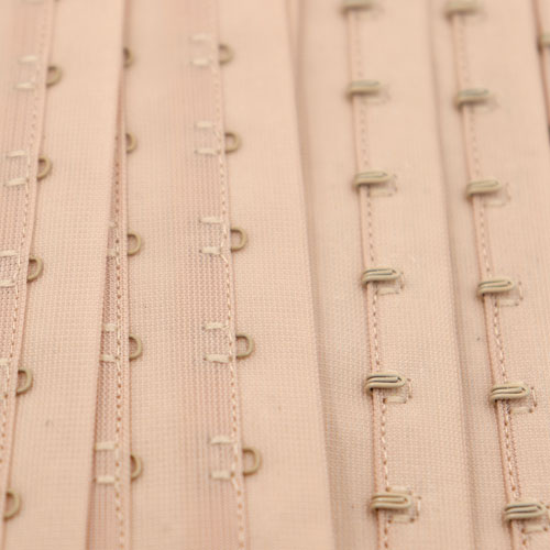 10700 Sullivans Continous Hook & Eye Tape - Double Row - Beige