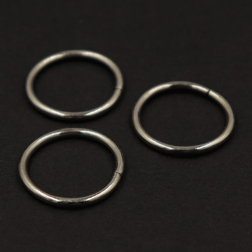 10725 Sullivans O Ring - 20mm - Silver - 20pcs