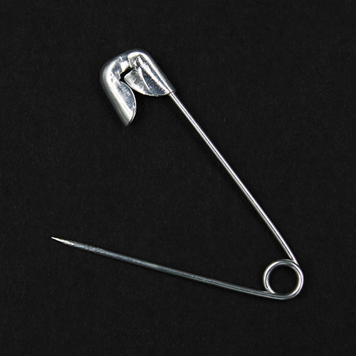 10729 Sullivans Safety Pins - Size #0 - Silver