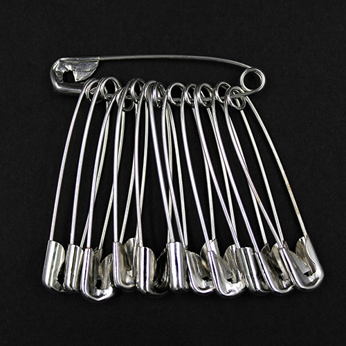 10730 Sullivans Safety Pins - Size #1 - Silver