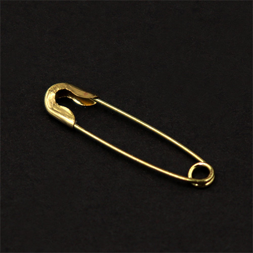 10736 Sullivans Bulk Safety Pins - Size #000 - Brass