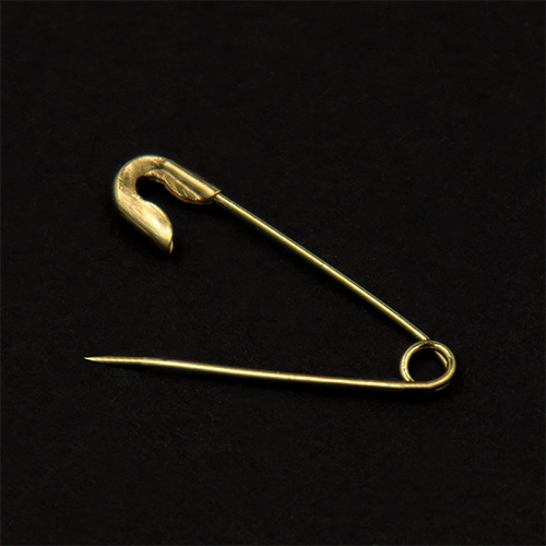 10737 Sullivans Bulk Safety Pins - Size #00 - Brass