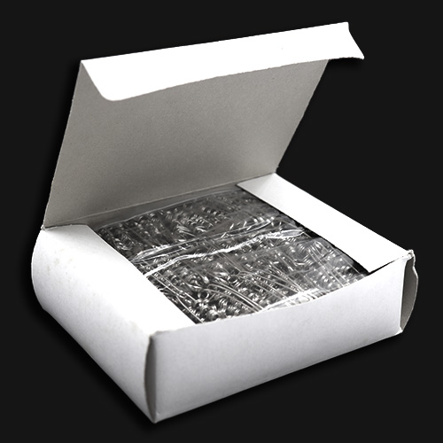 10738 Sullivans Bulk Safety Pins - Assorted Sizes - Silver