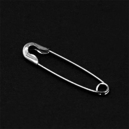 10739 Sullivans Bulk Safety Pins - Size #0 - Silver